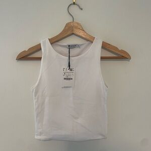 Strativarius white tank - Brand new WITH TAGS